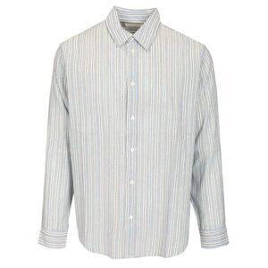 Marant Men Cybilio Waffle Striped Shirt